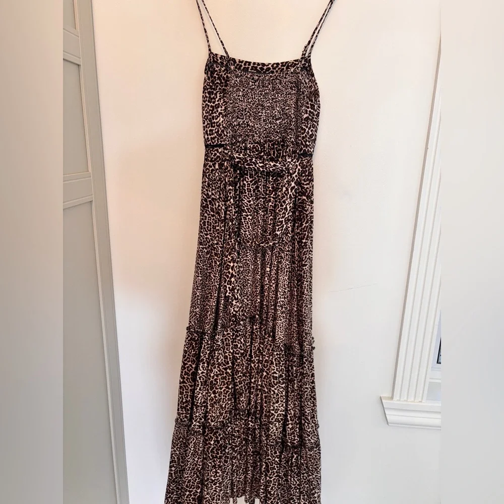 Leopard Print Maxi Dress - Picture 3 of 5